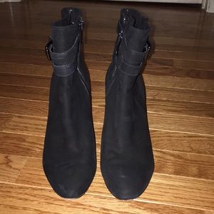 Coach Suede Heeled Bootie